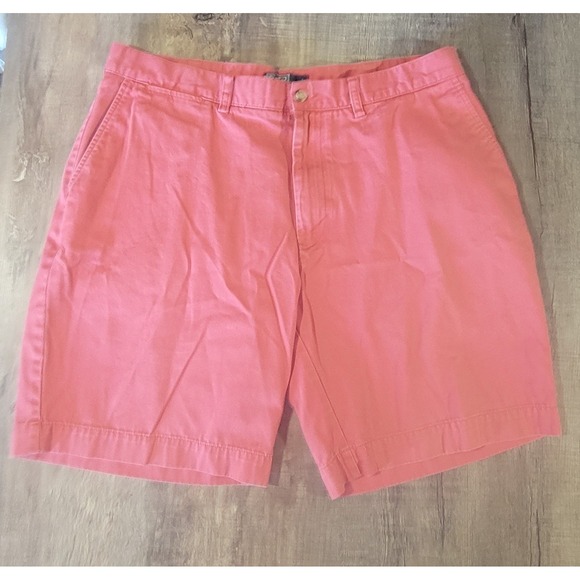 Polo Ralph Lauren Mens 38 Flat Front Prospect Shorts 9" Inseam Cotton Chino EUC - Picture 1 of 11